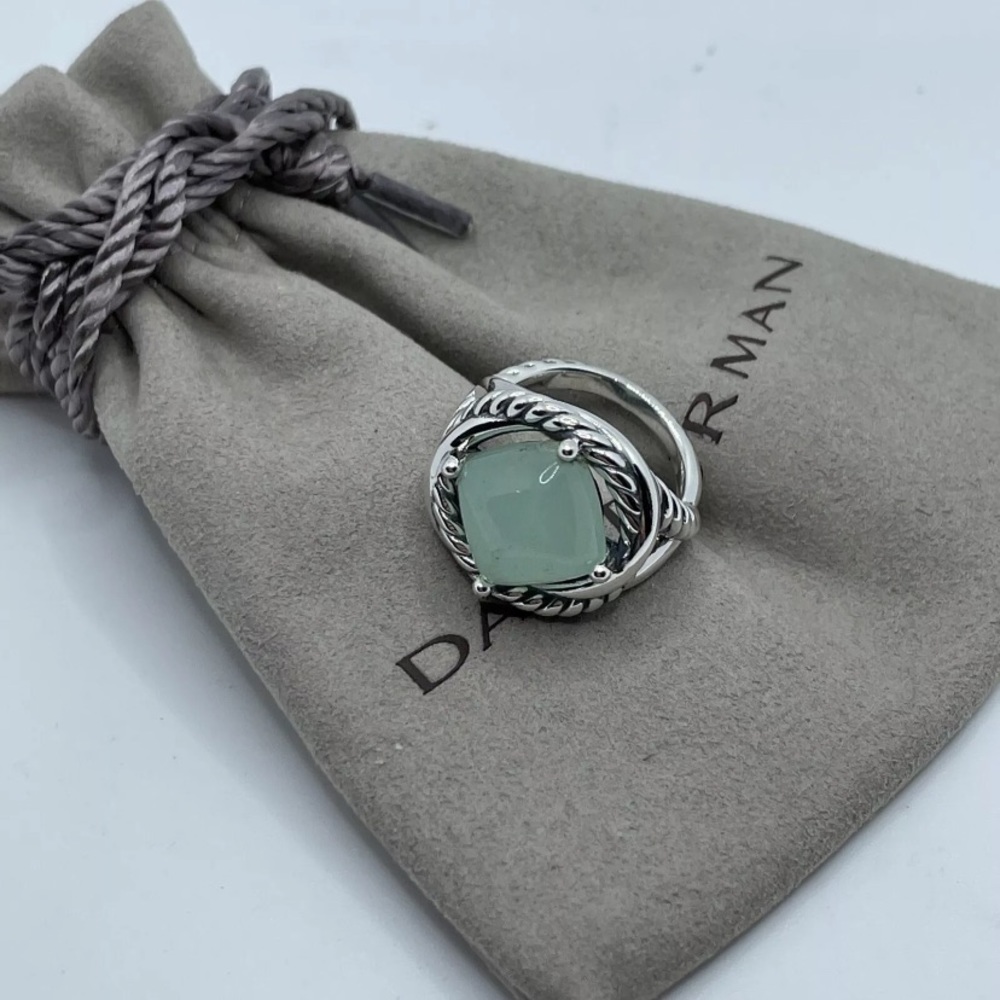 David Yurman Infinity 11mm Chalcedony Ring